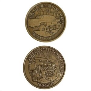 Four Wheelers Classic Collector’s Series Coins Avalanche & Rockin First Edition